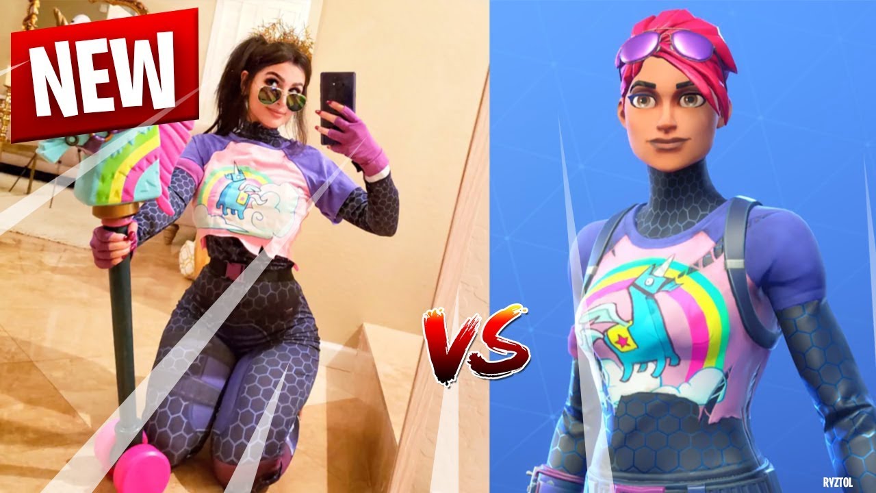 Every Thicc Fortnite Skin In Real Life #10 (Ghoul Trooper, Calamity ...