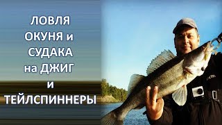 Рыбалка на Волге. Ловля судака и окуня на джиг и тейлспиннеры.