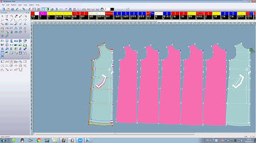 Richpeace CAD Software Online Lessons-Tip of the day-Graded nest of pattern (V10)