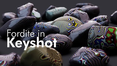Keyshot Quick Tip: How to Render Fordite in Keyshot