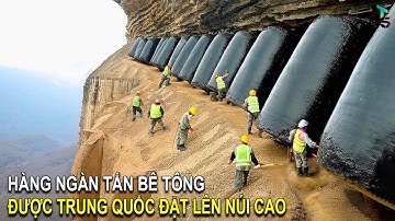 Trung Quốc Đặt HÀNG NGÀN TẤN Bê Tông Lên NÚI CAO, Một Năm Sau, Kết Quả Khiến CẢ THẾ GIỚI SỐC!