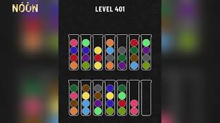 Ball sort puzzle level 401