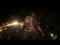 Arthur Morgan Robs, Knocks Out And Hogties Some Old Lady