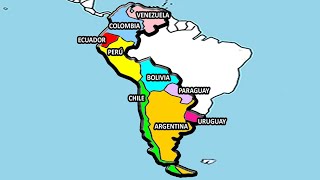 Spanish / Español, South America - Rap the Map to learn the countries & capitals in Spanish South America Map Rap Spanish Speaking Countries And Capitals