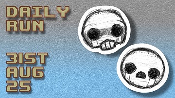 The Binding of Isaac | Daily Run 31st Aug 2025 (Rank: 9️⃣)