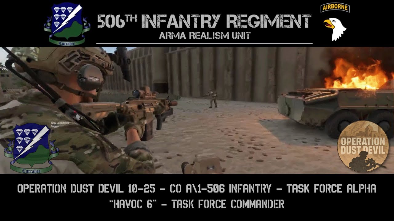 506th IRRU: Operation Dust Devil 10-25 - Task Force Alpha | Havoc 6 ...
