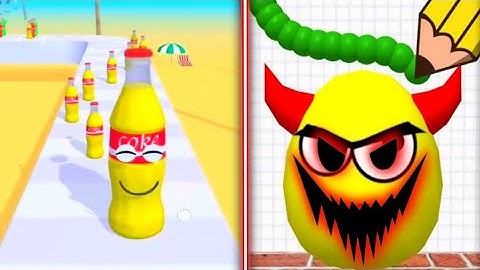 Draw To Smash VS Juice Run Coke Cola - All Levels SpeedRun Gameplay Ep 2