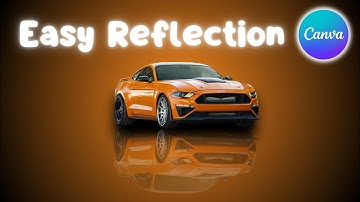 How to Create Image Reflection in Canva | Easy Reflections