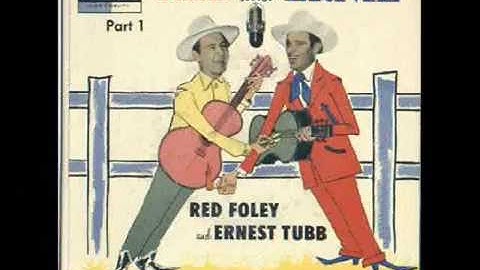 1310 Ernest Tubb & Red Foley - Too Old To Cut The Mustard