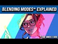 Blending modes* explained for digital colorists