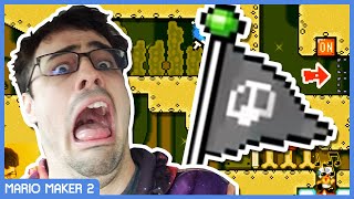 An Illusion of Choice in the Troll Mansion // Mario Maker 2 Troll Levels!