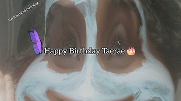 HAPPY BDAY TAERAE!!🎂👏🥳| Reaction 안아줘
