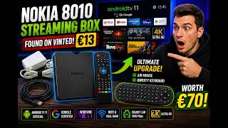 I Bought a €150 Premium TV Box for €13! (Nokia 8010 Build & Test) #androidtvbox #nokia
