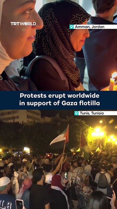 Image for Protests and Reactions: A Global Response to the Flotilla's Mission