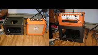 Turn your practice amp into a LESLIE cabinet for under $50. Part1 the Demo. .