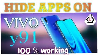 How to hide app on vivo y 91 with a launcher in 2 minute // How to hide apps in vivo y 91 (2 minute) screenshot 3