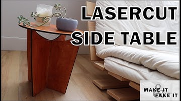 Laser Cut Side Table