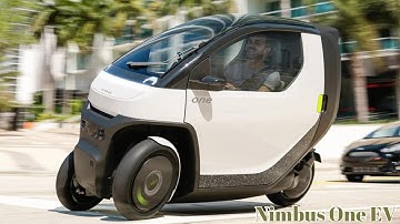 Width: 86 cm | Range 150 Km | Weight 375 Kg | Nimbus One EV