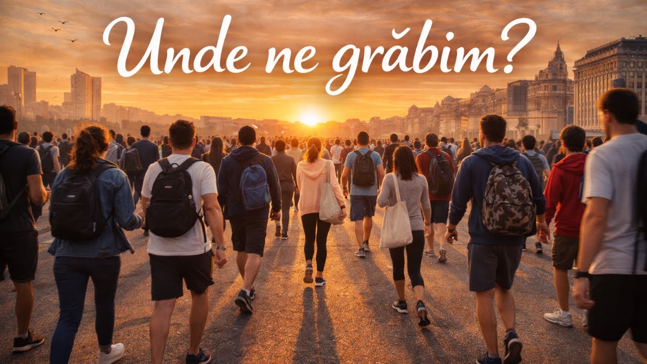Cântec de suflet despre timp și sens 🎶 Unde ne grăbim? Viața e acum