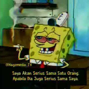 Saya akan serius sama satu orang saja
