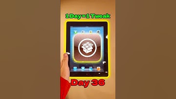 Day 36 of installing Jailbreak Tweaks on this iPad until it dies #technology #apple