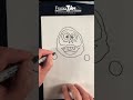 How to Draw a Yeti ❄️ Abominable Snowman 🎄Winter 🎄FrazierTales ❄️ #art # drawing #draw #shorts
