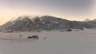 Snow Tubing In Achenkirch - Riding With A Group