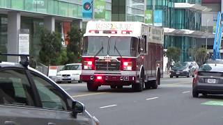 San Francisco Fire Department Rescue 1 Responding Code 3