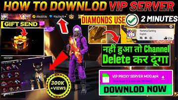 HOW TO DOWNLOAD VIP SERVER *100% WORKING* 🤯💯 PROXY SERVER FREE FIRE PROXY SERVER KAISE DOWNLOAD KARE