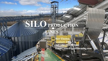 [ Grain silo body sheet machine ]| Grain storage tank machine |【 Silo side sheet machine 】