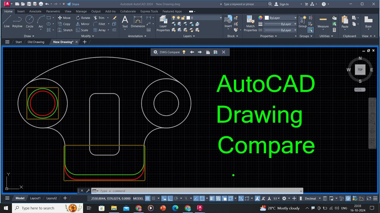 What is AutoCAD Drawing Comparison Tool 🔥 - YouTube