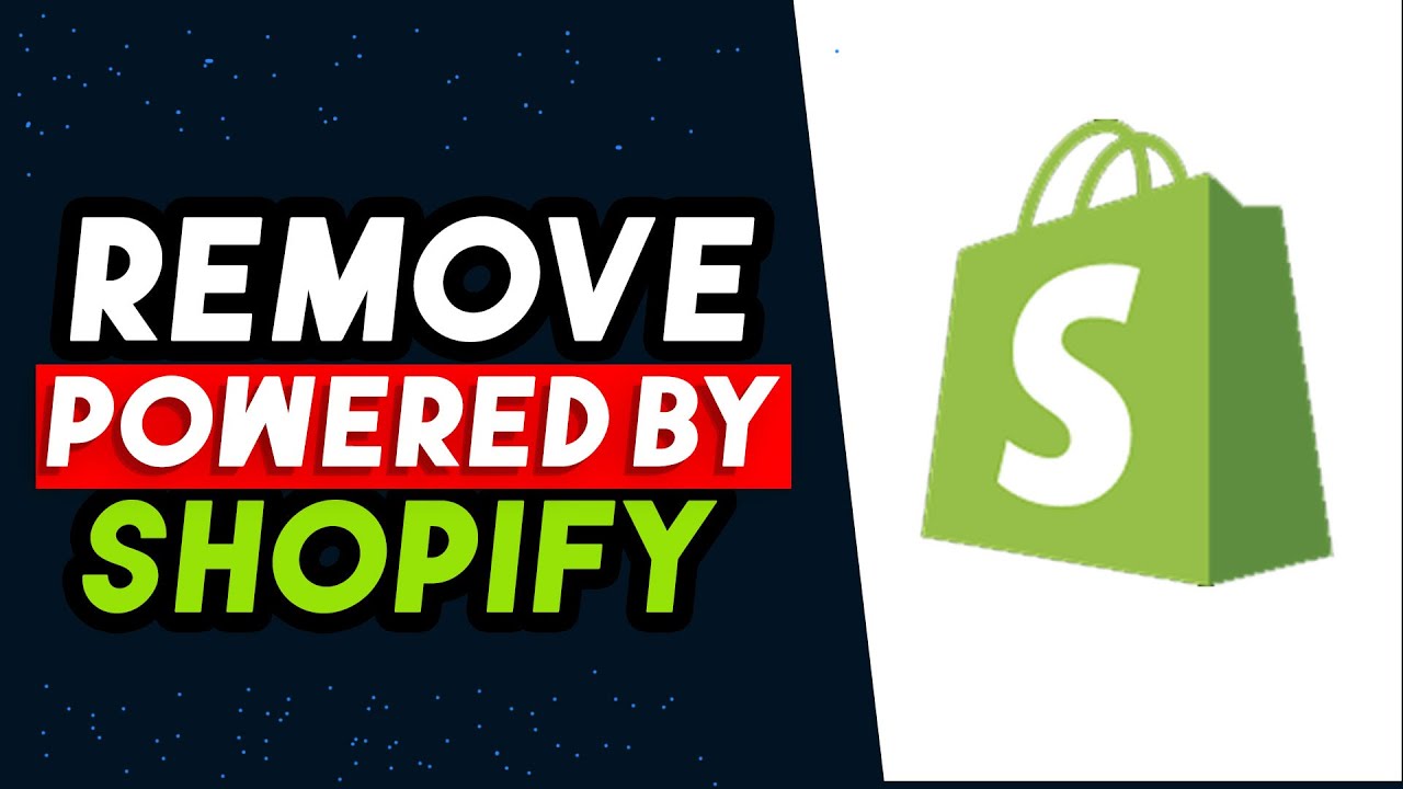How To Remove Powered By Shopify 2022 YouTube How To Remove Powered By Shopify 2022 YouTube