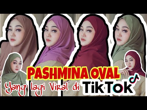 HIJAB YANG VIRAL DI TIKTOK PASHMINA OVAL 😍 SHOPEE HAUL ✨