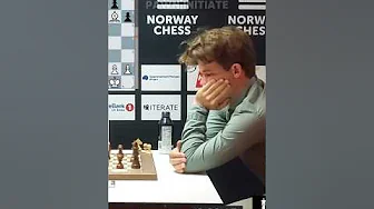 Magnus sac his queen, but he facing the best defender...