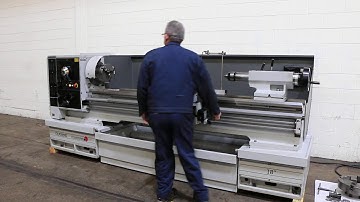 CLAUSING-COLCHESTER GAP BED ENGINE LATHE