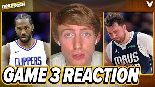 Luka Doncic \& Kawhi Leonard both STRUGGLE as Mavericks beat Clippers in Game 3 | Nerd Sesh