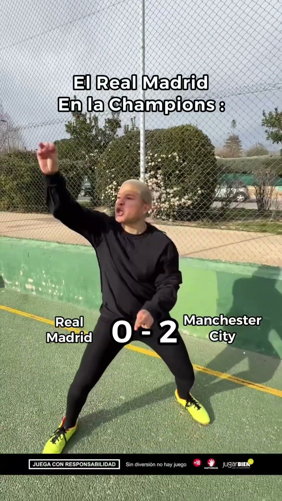 POV: El Real Madrid En Liga vs Champions ?? Paul Ferrer #short