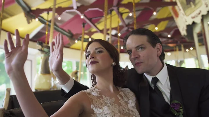 Erin and Mark; Canfield Casino, Saratoga Springs W...