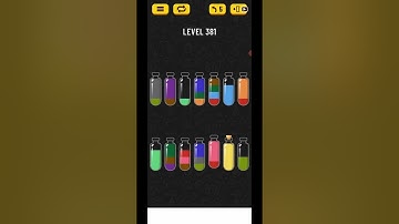 Soda Sort Water Color Puzzle Level 381 Gameplay