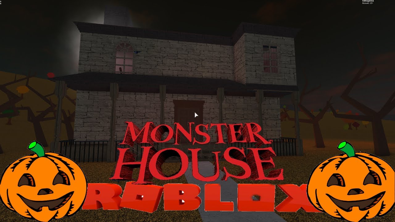 Building The Monster House Roblox Bloxburg Youtube