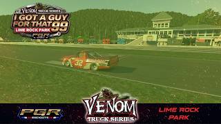 iRacing Venom Truck Series at Lime Rock Park | PGR eSports LIVE (4/21/26)