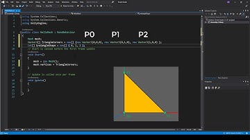2- Unity Tutorial - Procedural Mesh Generation-Hello Mesh