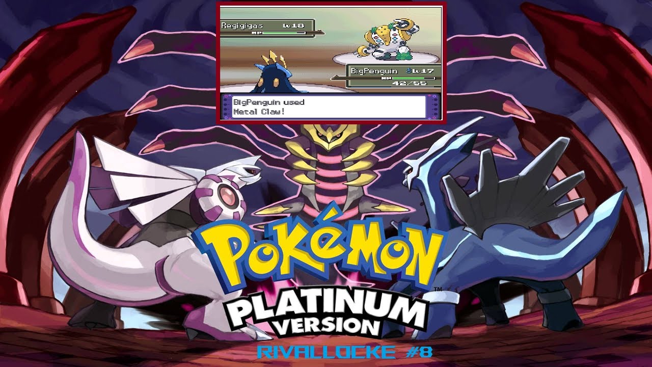 Hope you don't run into a Legendary (Pokemon Platnium Rivallocke #8)
