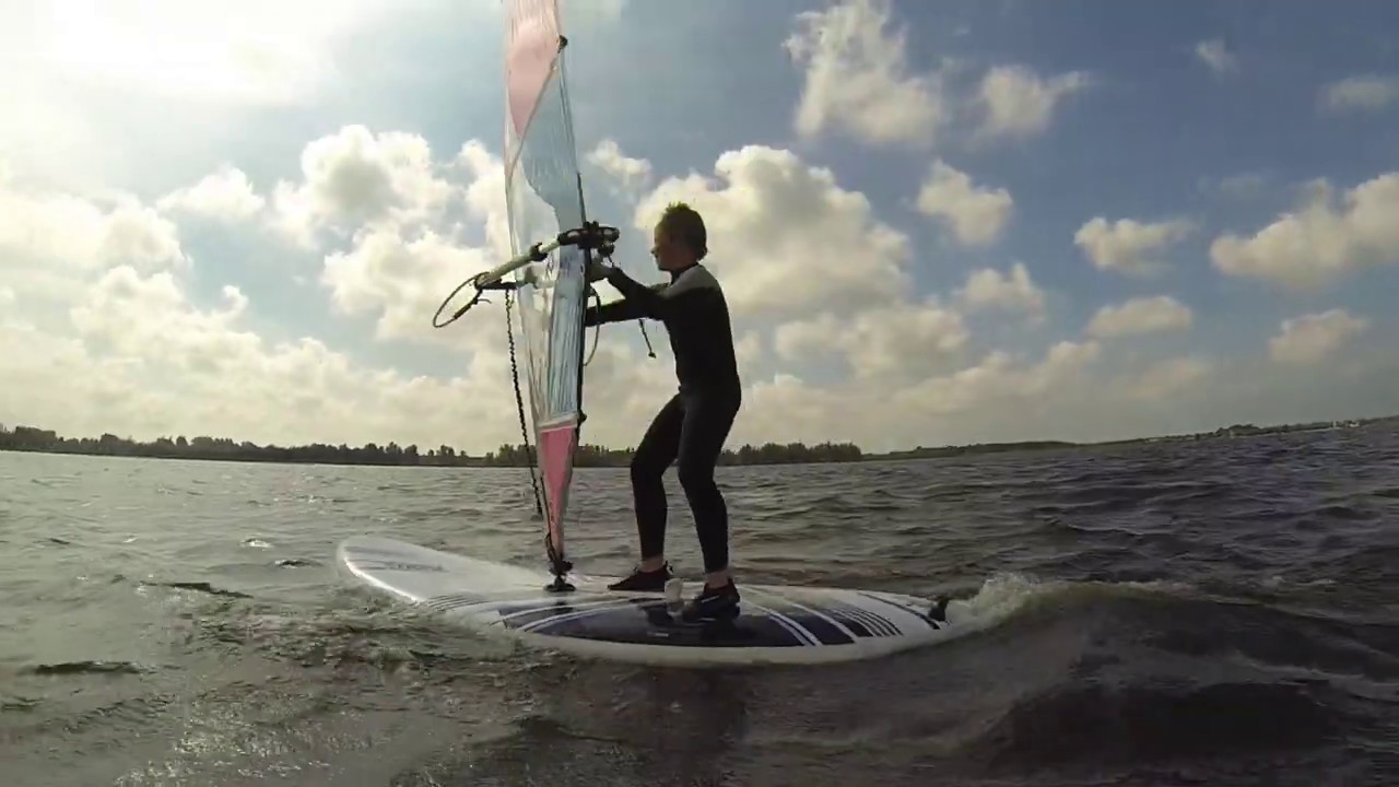 Windsurfles bij  windsurfschool Pro-Intro