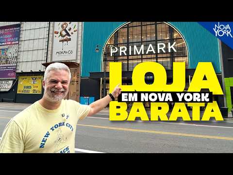 PRIMARK IS OPEN IN NEW YORK! Store for really cheap shopping