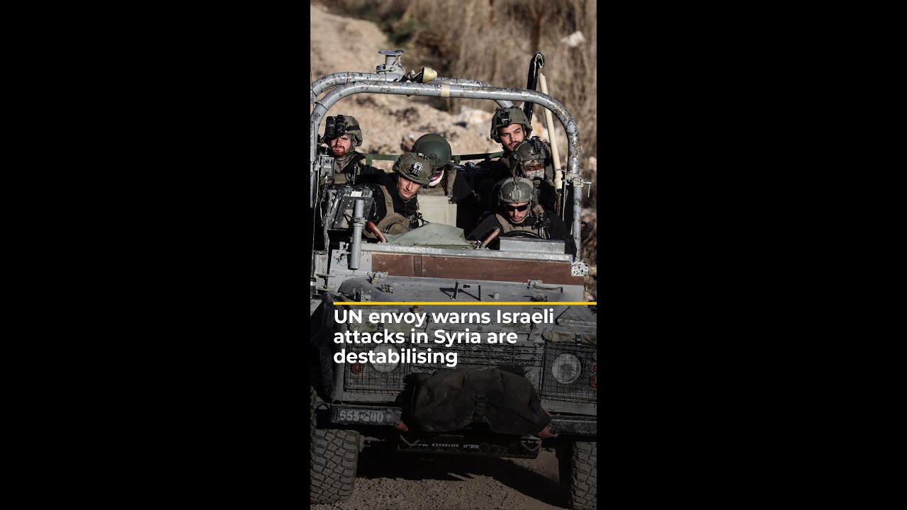 UN envoy warns Israeli attacks in Syria are destabilising | AJ 