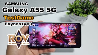 Samsung Galaxy A55 5G TestGame ROV