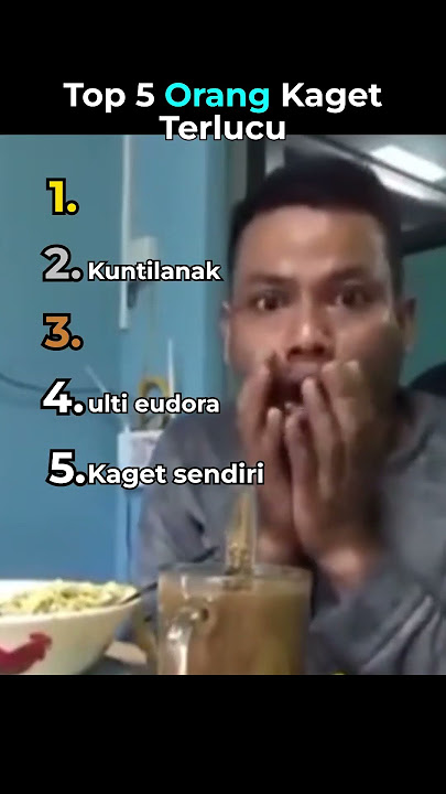 Top 5 Orang Kaget Terlucu😂