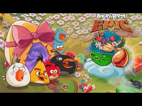 Angry Birds Epic The Golden Easter Egg Hunt Youtube - live life as an angry bird or pig rpg roblox