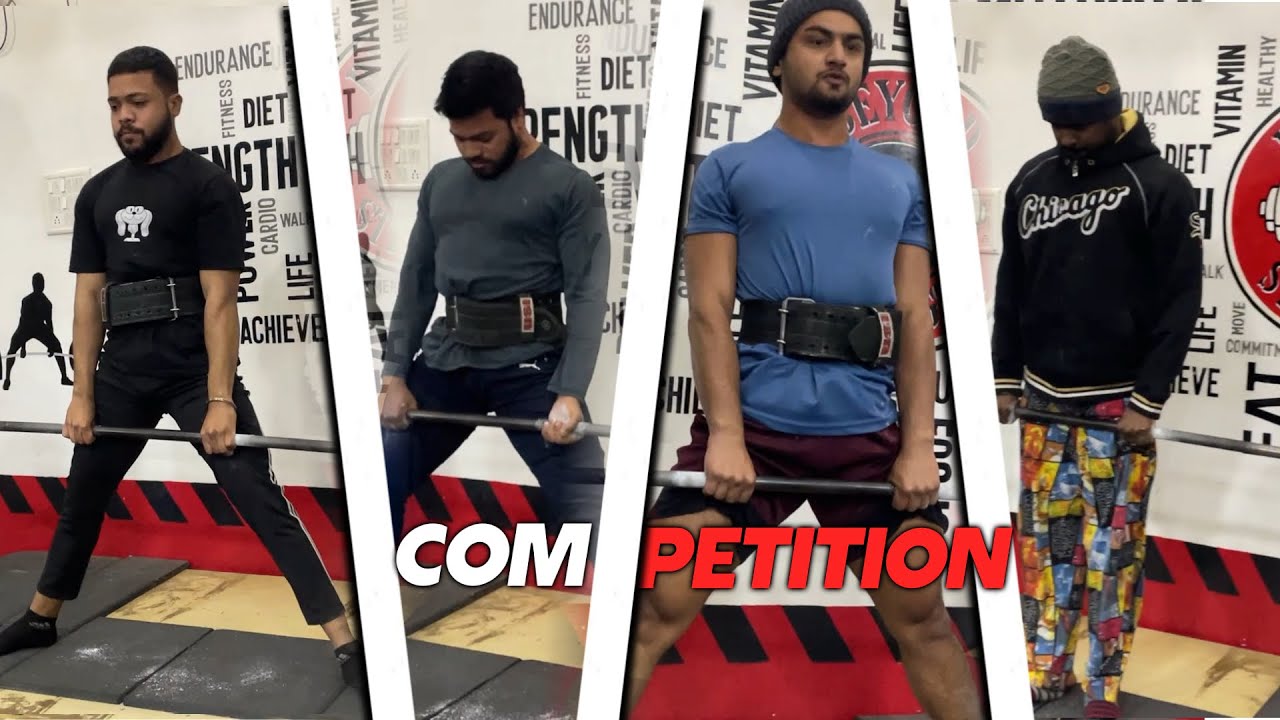 DEADLIFT COMPETITION WITH THE BOYZ-100KG MAX REP CHALLENGE